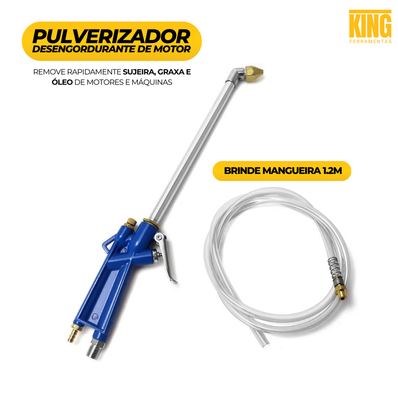 Pulverizador King Limpeza Pesada para Motor [BRINDE MANGUEIRA]