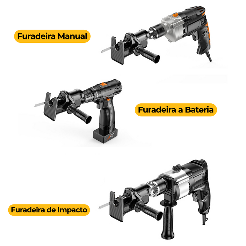 SmartDrill - Adaptador de Serra para Furadeira