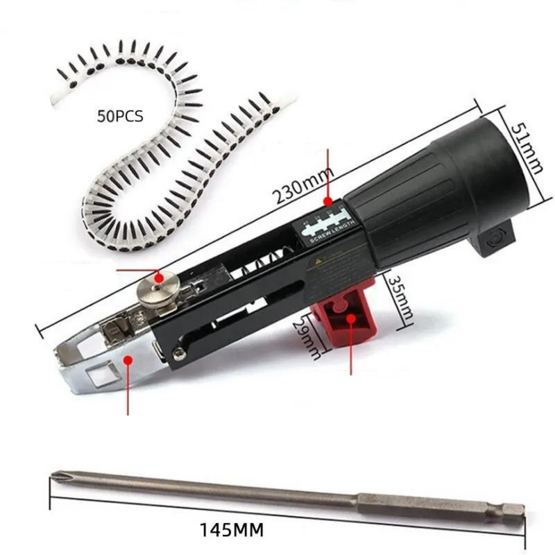 Adaptador Parafusadeira - Pistola de Parafusos Automática