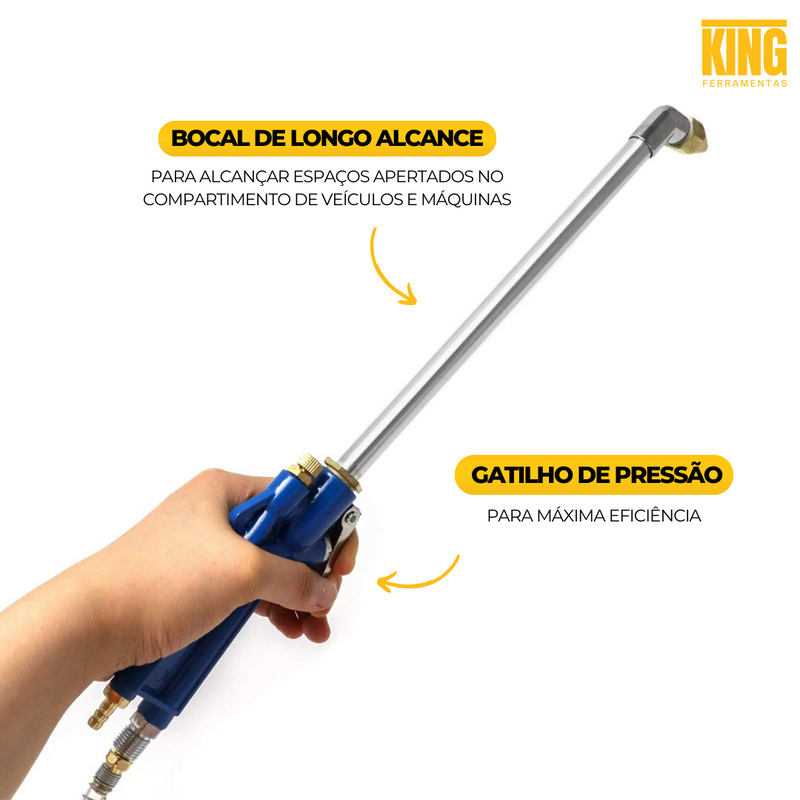 Pulverizador King Limpeza Pesada para Motor [BRINDE MANGUEIRA]