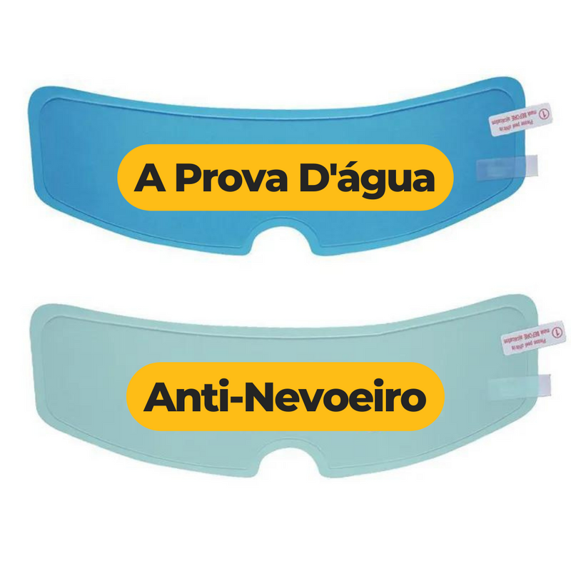 Película para Capacete Anti-Nevoeiro