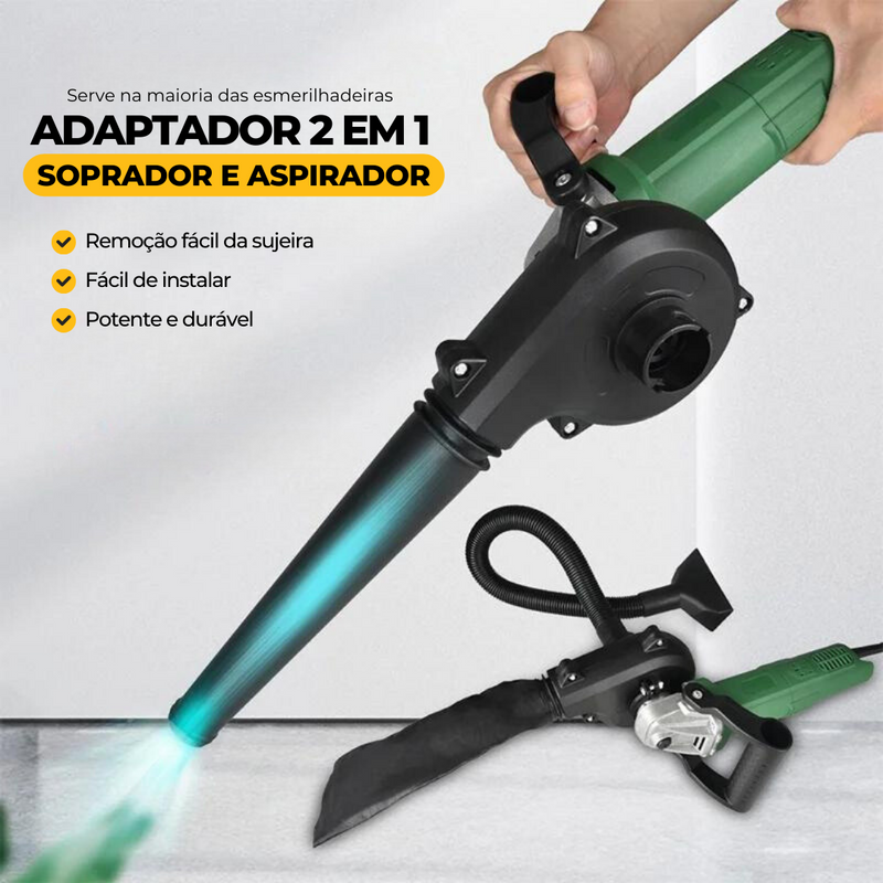 Kit Adaptador Soprador/aspirador para Esmerilhadeiras