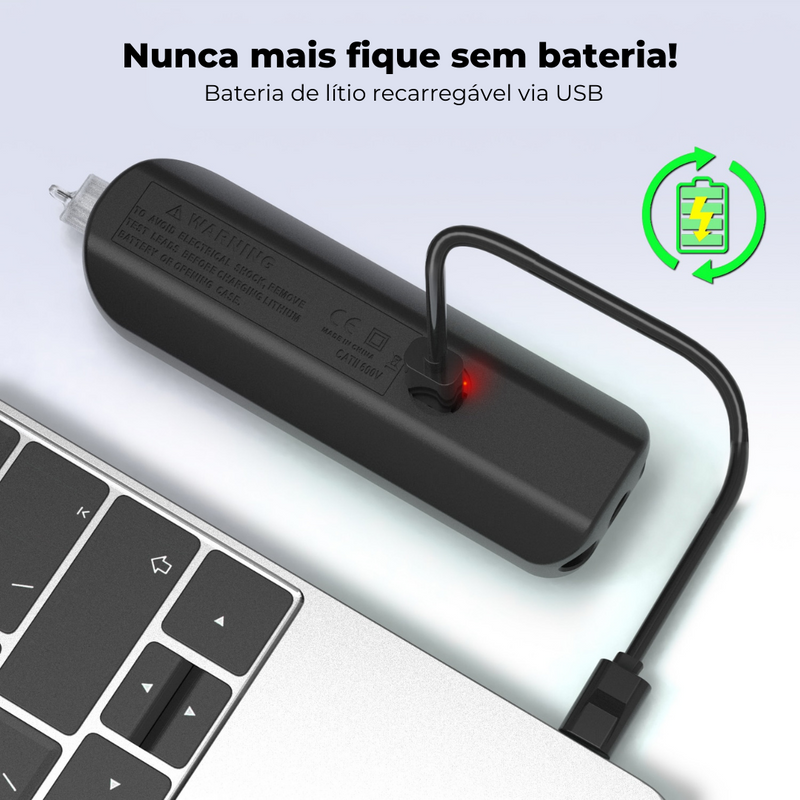 Caneta Multímetro Inteligente Recarregável - KingPro