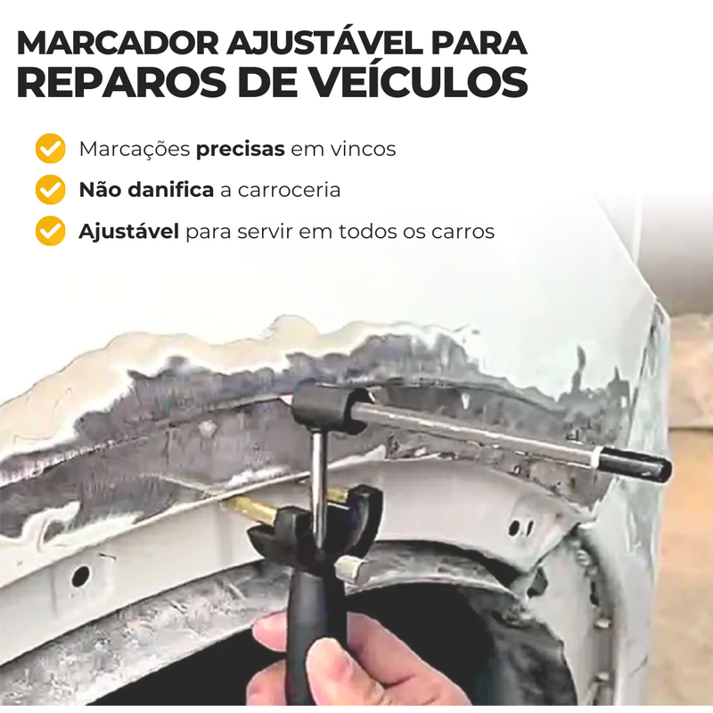 Marcador Ajustável para Automóveis