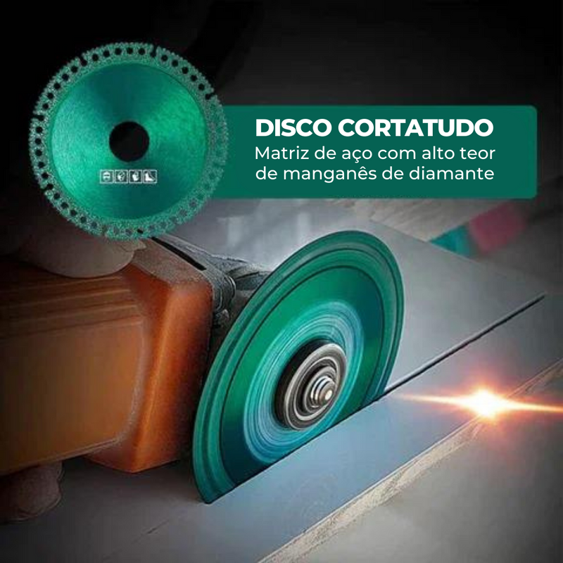 Disco De Corte Multifuncional Indestrutível CortaTudo - PAGUE 2 LEVE 3