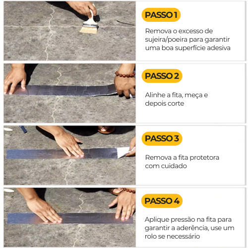 Super Fita Adesiva Impermeável - TapePro