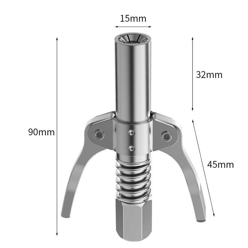 Acoplador de Graxa LubPro [FRETE GRÁTIS] + Mangueira Extensora 30cm (BRINDE)