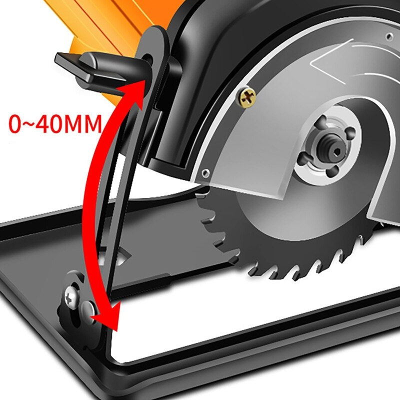 Suporte Adaptador Angular Base Guia Esmerilhadeira Lixadeira 115mm/125mm - Frete Grátis