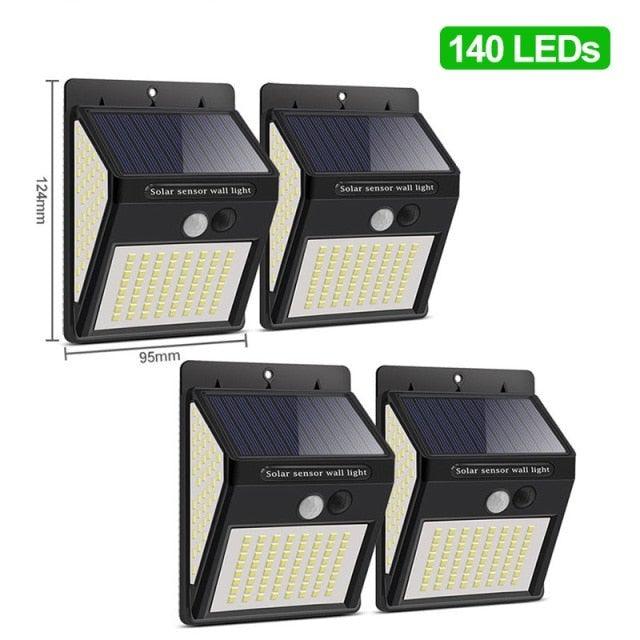 LUZ LED - À prova d 'água com sensor de movimento movido a energia solar!