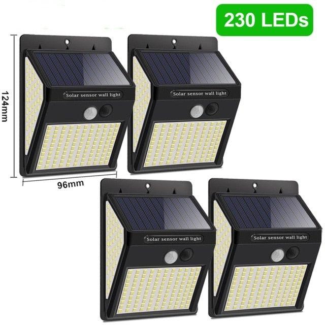 LUZ LED - À prova d 'água com sensor de movimento movido a energia solar!