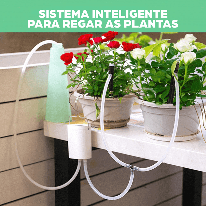 Controlador inteligente de irrigação automática de jardim